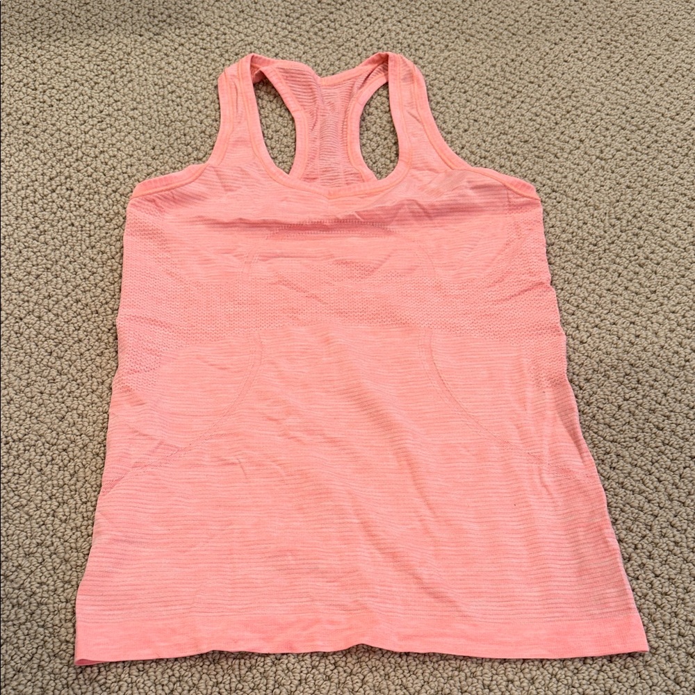 Lululemon Women's Pink Racerback Tank Top
